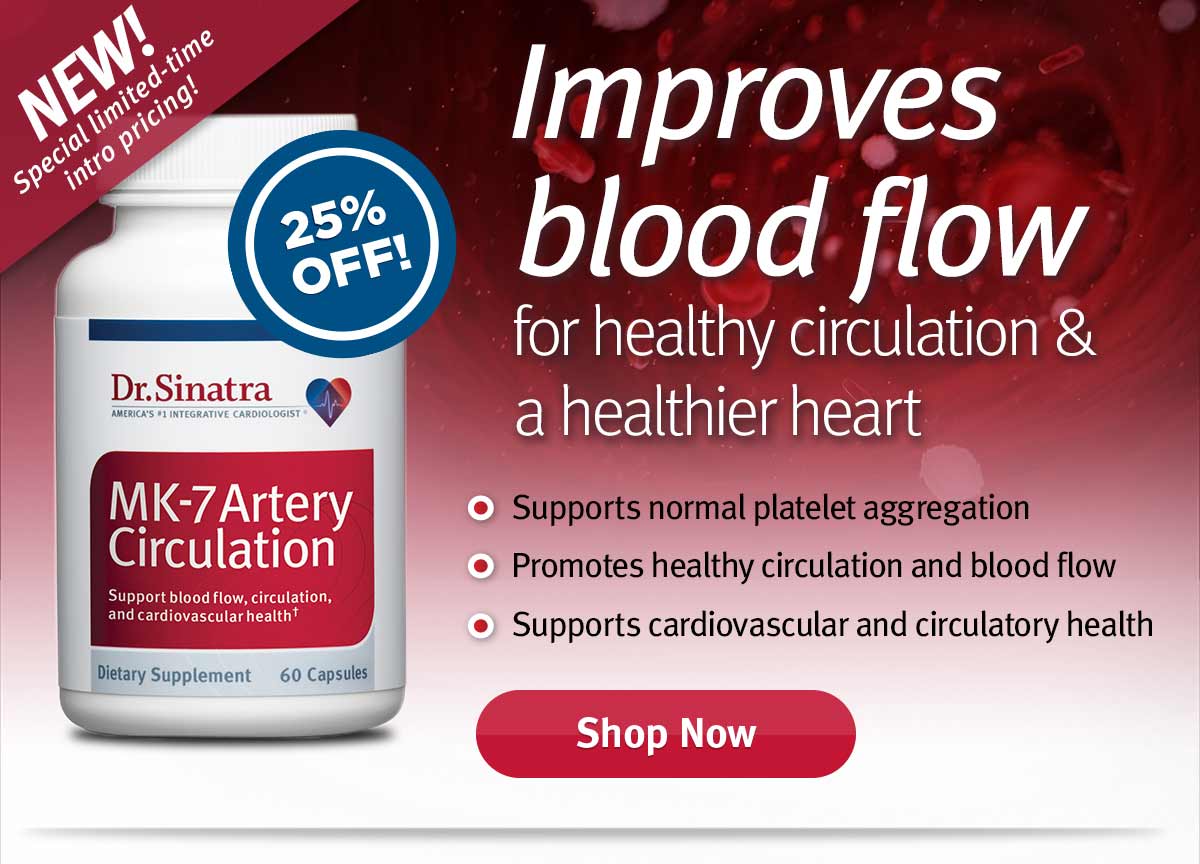 Improve blood flow with MK-7 Artery Circulation