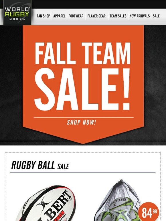 World Rugby Shop Shop Now and Save on Team Gear during Our Fall Team