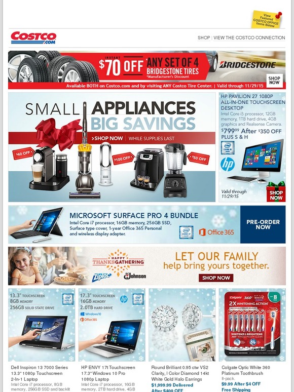 Costco Small Appliances. Big Savings. Plus More OnlineOnly Offers