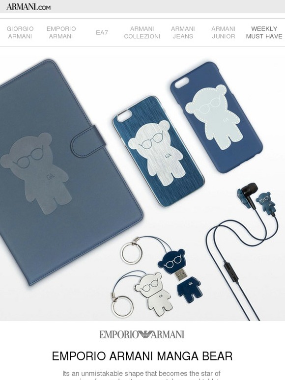 emporio armani bear