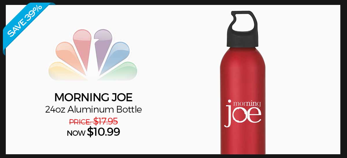Save 39%! Morning Joe 24oz Aluminum Bottle: Was $17.95 Now $10.99