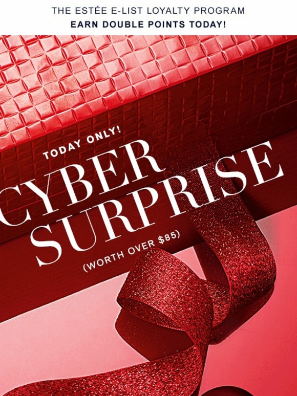 Estée Lauder Cyber Monday Exclusive 3 Free Favorites, a Surprise Gift