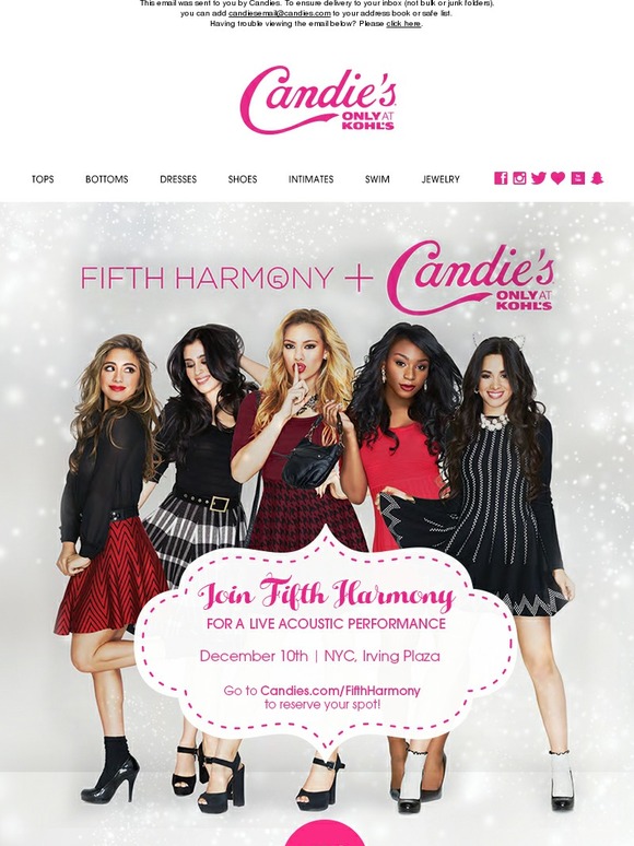 Free Concert in NYC!! Join Fifth Harmony for a Live Acoustic Performance!