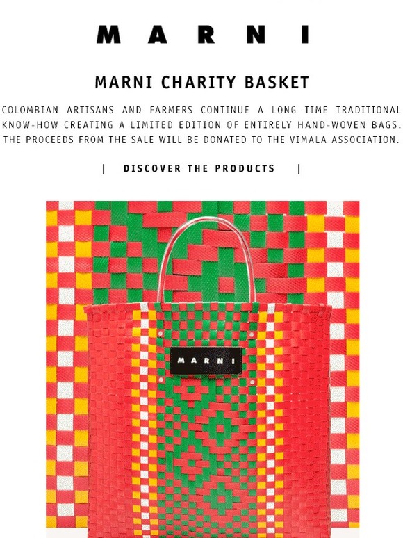 marni charity basket
