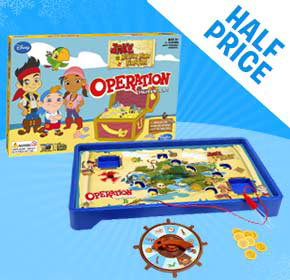 Operation Treasure Hunt Game Jake and the Neverland Pirates Edition
