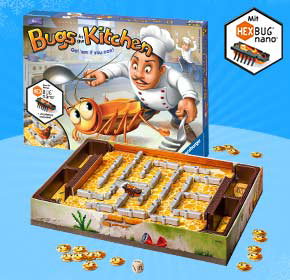 Ravensburger Bugs in the Kitchen Special Edition with HEXBUG Nano
