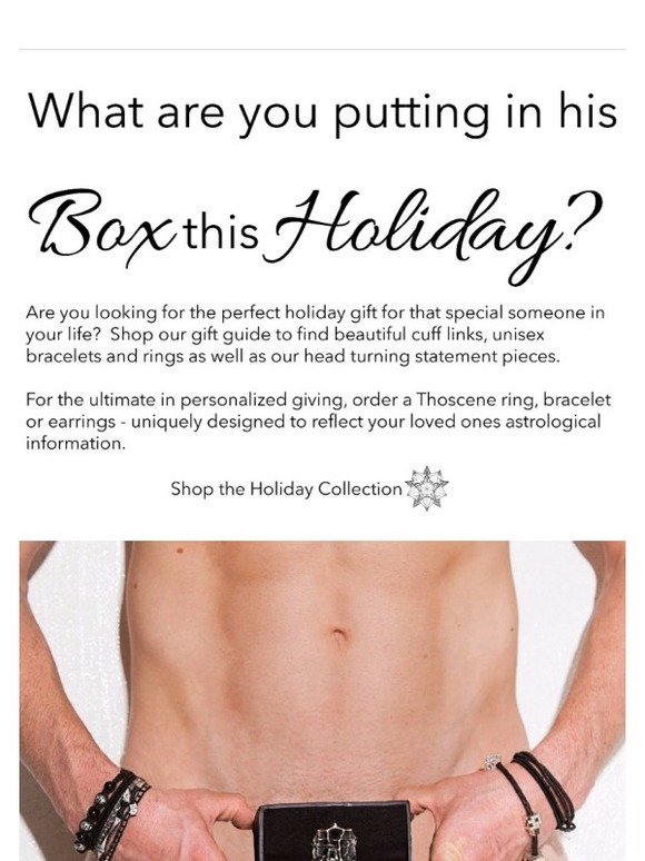 What are you putting in his box this Holiday?