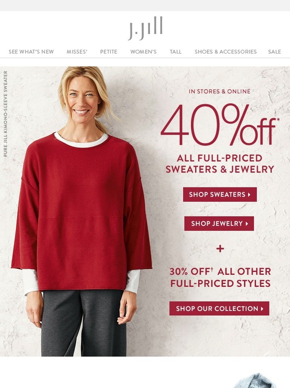 j jill sweaters