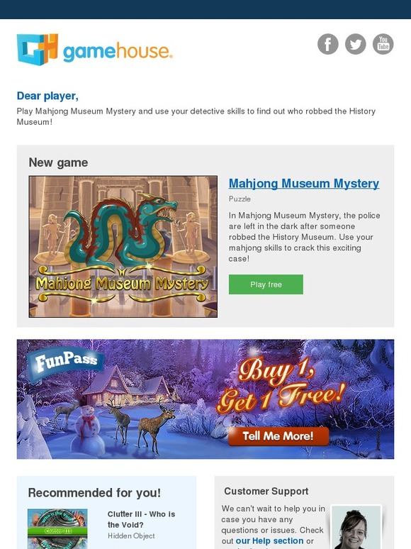 MahJongg Mystery - Play Thousands of Games - GameHouse