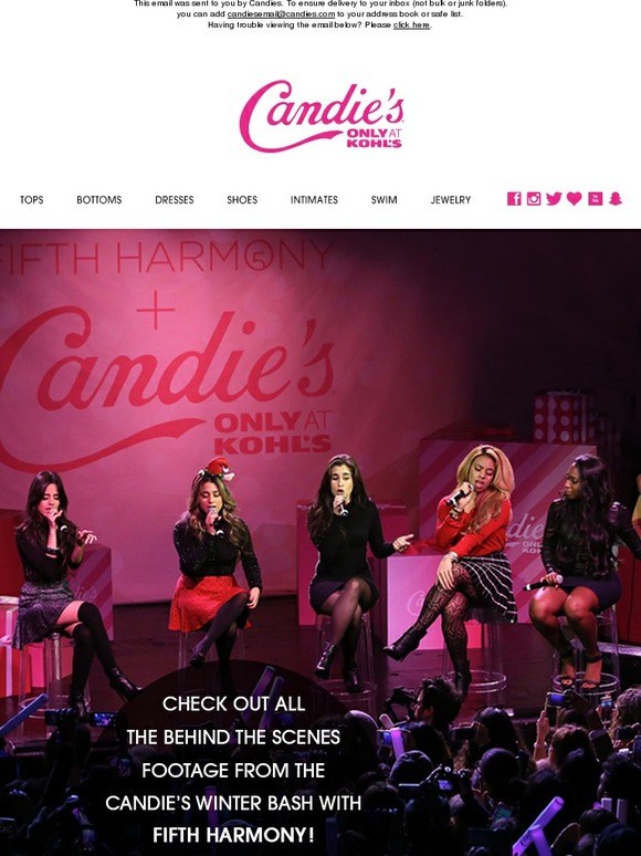Get Exclusive Access to the Candie’s Winter Bash Featuring Fifth Harmony!