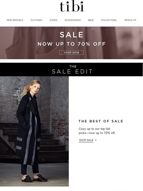 Tibi: Best of Sale: Now Up to 70% Off | Milled