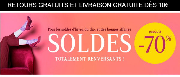 Soldes, c'est parti : jusqu'à moins 70 pourcent