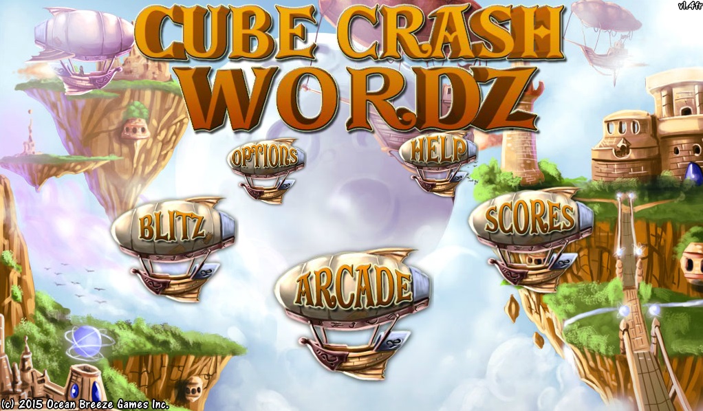 WildTangent Games Free. Fun. Fantastic! Play Cube Crash Wordz! Milled
