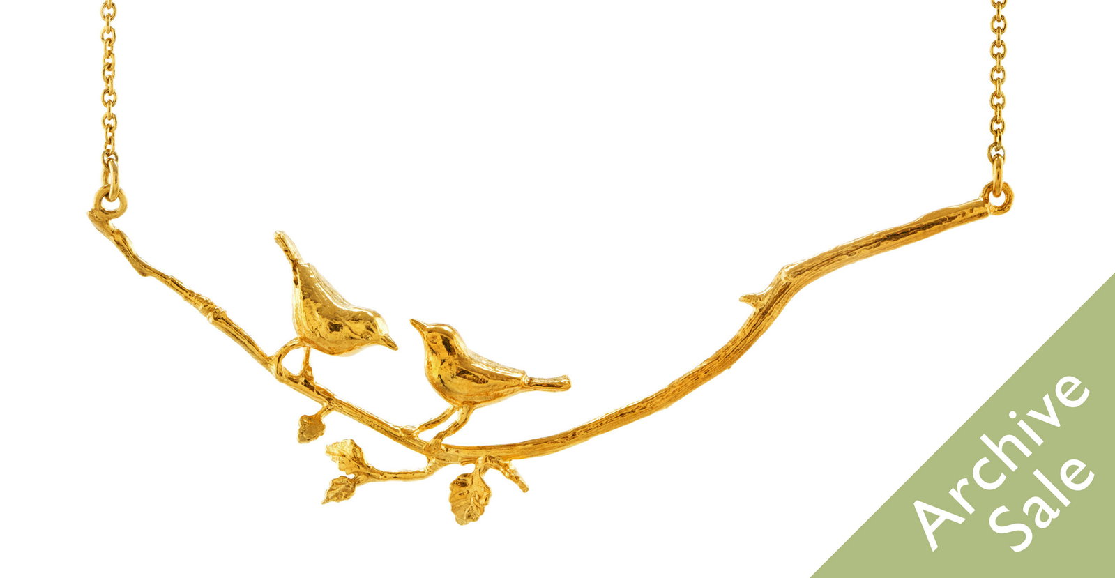 Tweeting Willow Warblers Necklace