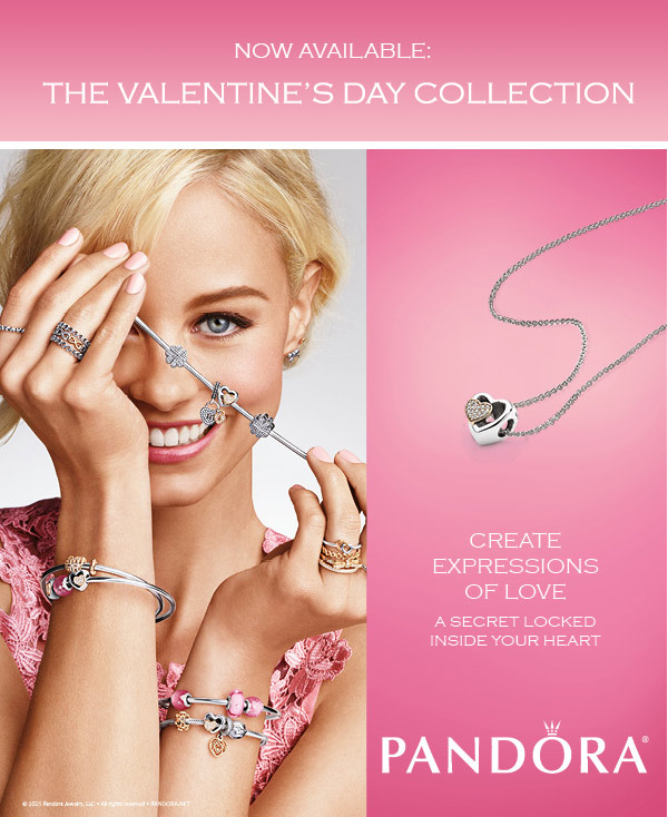 Reeds Jewelers Introducing The Valentine's Collection From PANDORA