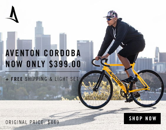 City Grounds Aventon Cordoba Track Bike SALE Now Only 399