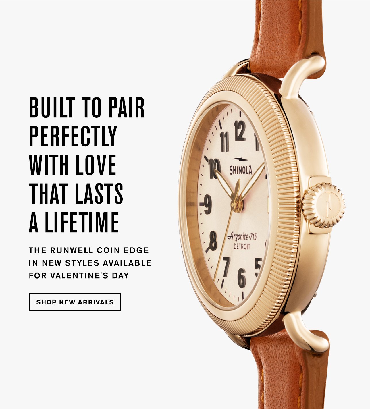 Shinola Detroit: New Watch Styles Just In Time for Valentine's Day 