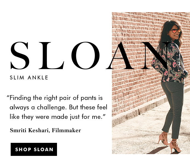 SLOAN SLIM ANKLE | SHOP SLOAN