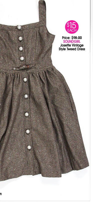 Dresses, Watches, Heels & More at 15DollarStore.com