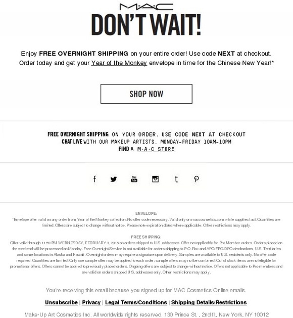 offer code for mac cosmetics 2016 offer code for mac cosmetics 2016