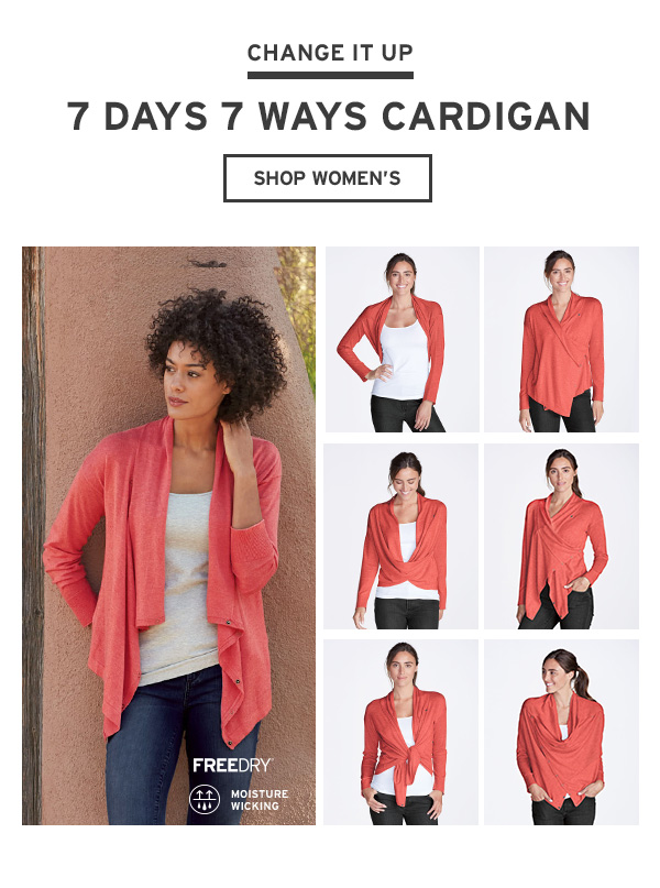 eddie bauer women's 7 days 7 ways cardigan