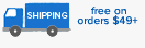 free shipping on orders over $49
