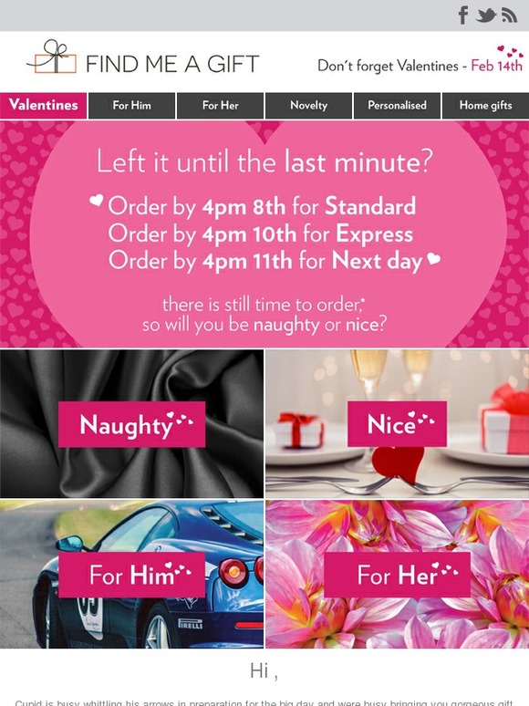 ❤ Update: there is still time to order for this Valentines - Find your perfect gift ❤