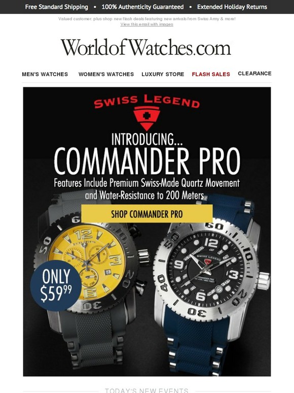 swiss legend commander pro
