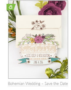 Bohemian Wedding - Save the Date