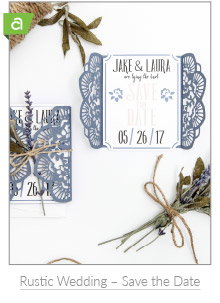 Rustic Wedding - Save the Date