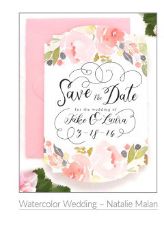 Watercolor Wedding - Natalie Malan