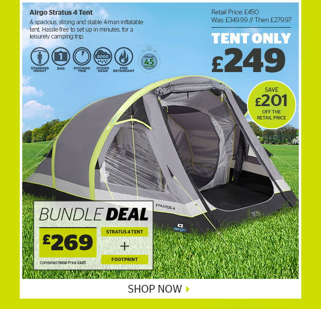 Airgo Stratus 4 Tent
