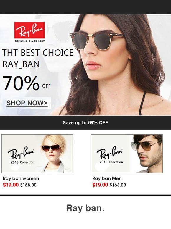 Ray Ban Sunglasses 70% OFF ,Free Delivery
