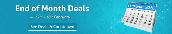 End of the Month deals