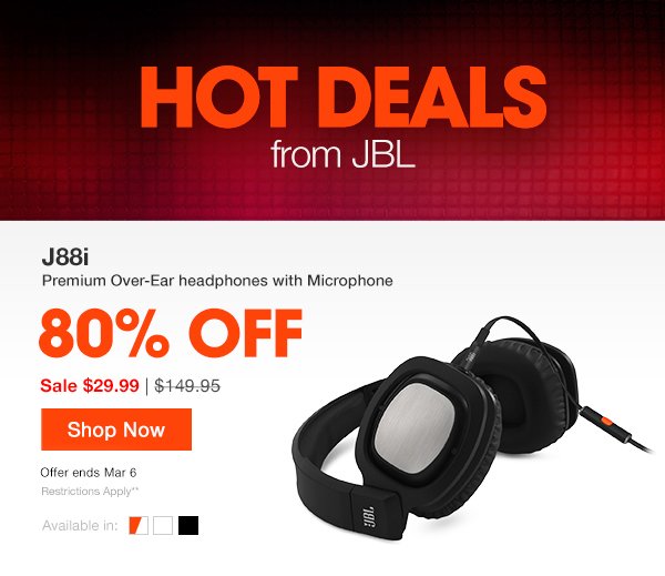 Arabiske Sarabo krog kort JBL: Hot Deals: 80% Off Headphones, 70% Off Speakers & More | Milled