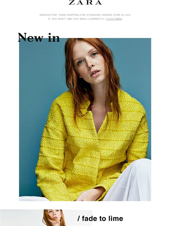 Zara USA Weekly This is new in. Monday, February 29 Milled
