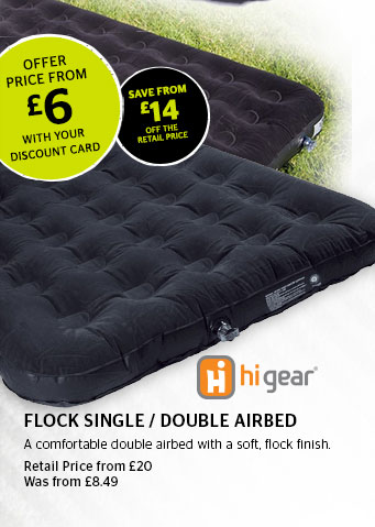 Hi Gear Flock Single and Double Air Beds