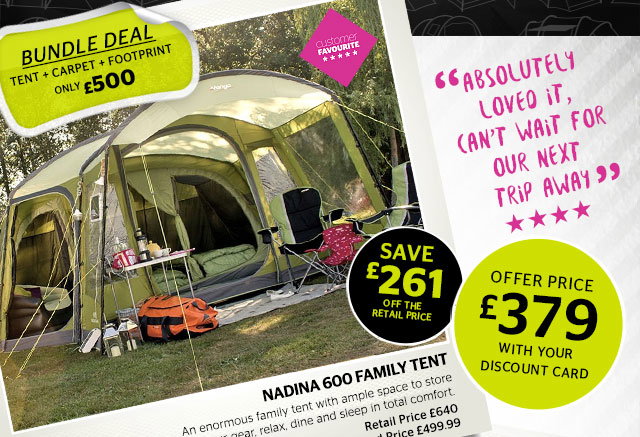 Vango Nadina 600 Family Tent
