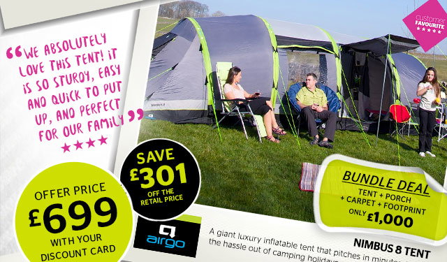 Airgo Nimbus 8 Tent