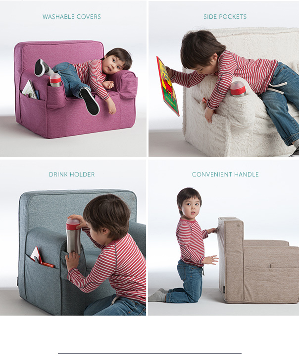 LoveSac Go on... your kid deserves a treat Milled