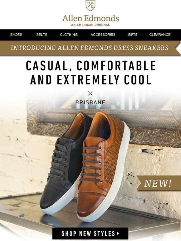 Allen edmonds sales dress sneakers