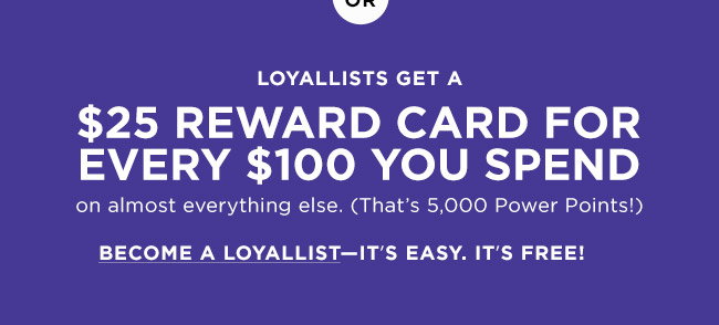 Bloomingdale's: Loyallists: Get a Reward Card worth up to $500
