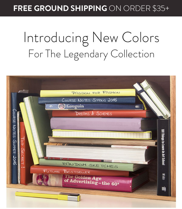 Moleskine Introducing New Colors For the Legendary Notebook Collection