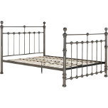 Canford Metal Nickle Double Bed Frame