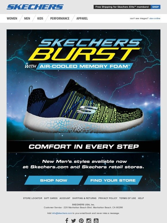 email skechers