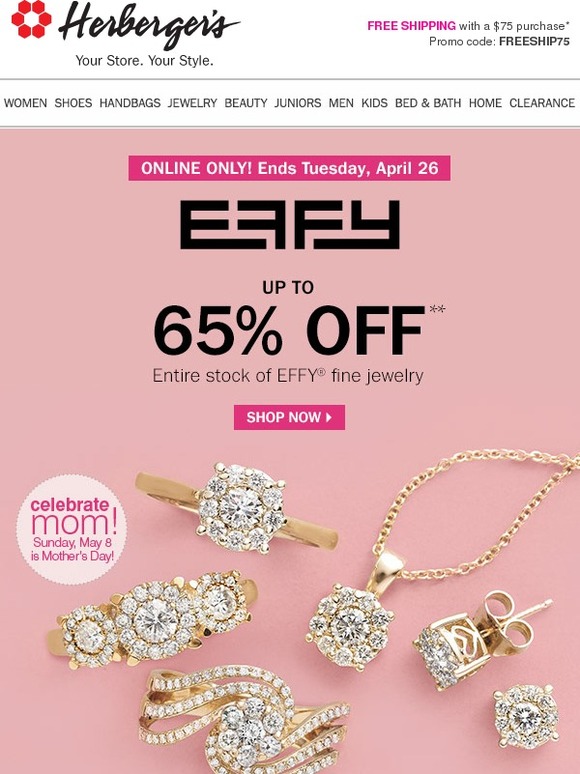 effy jewelry clearance