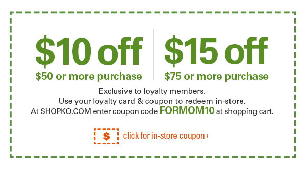 Shopko: Mother's Day Sale Coupon Inside! | Milled