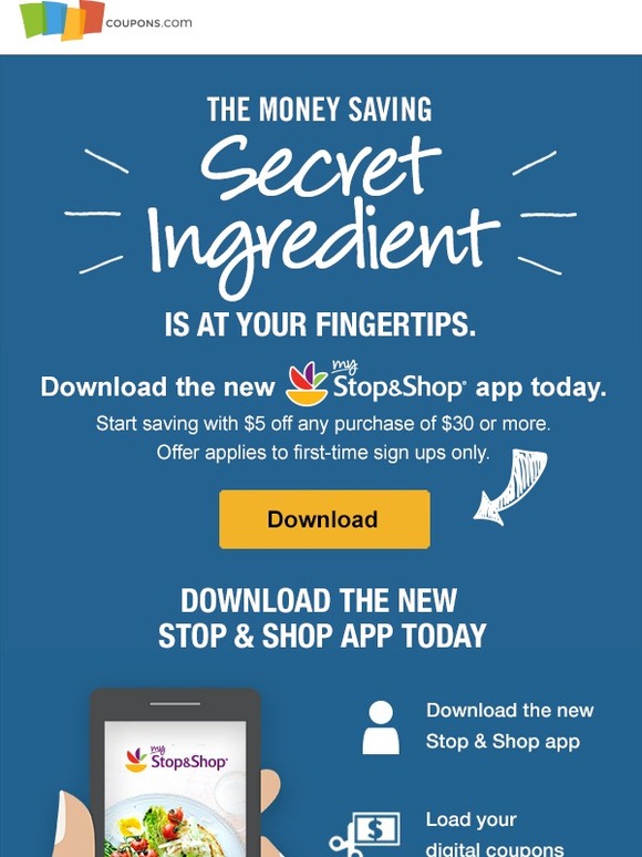 Save Hundreds in Digital Coupons with the New Stop & Shop