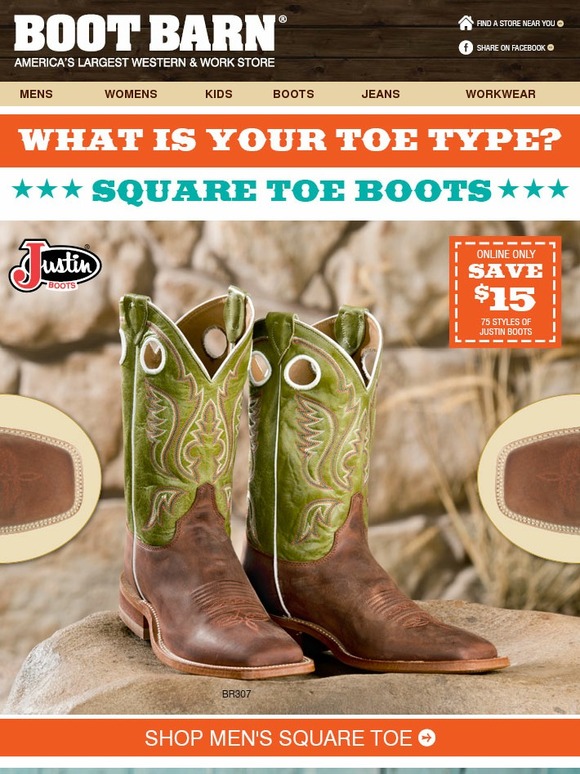 justin boots coupon