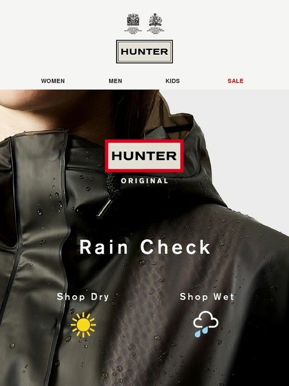Hunter Boots: Rain Check | Milled